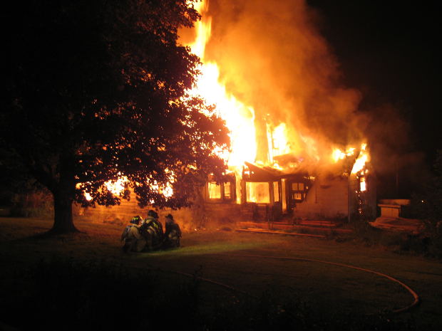 house fire